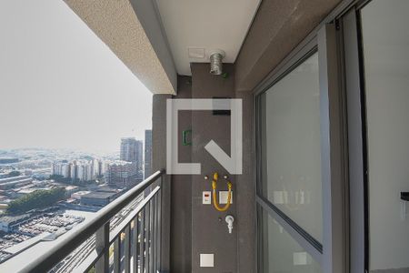 Varanda Sala/Cozinha de apartamento à venda com 1 quarto, 28m² em Jardim Independência (são Paulo), São Paulo